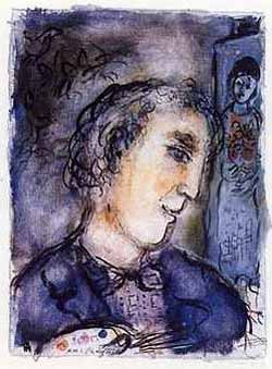 Marc Chagall: Autoportrait