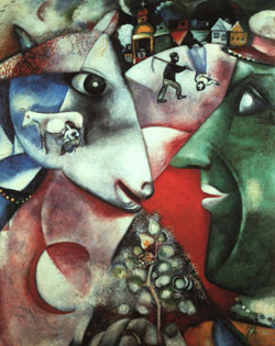 Marc Chagall - I and the Village