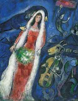 Marc Chagall: Mariee